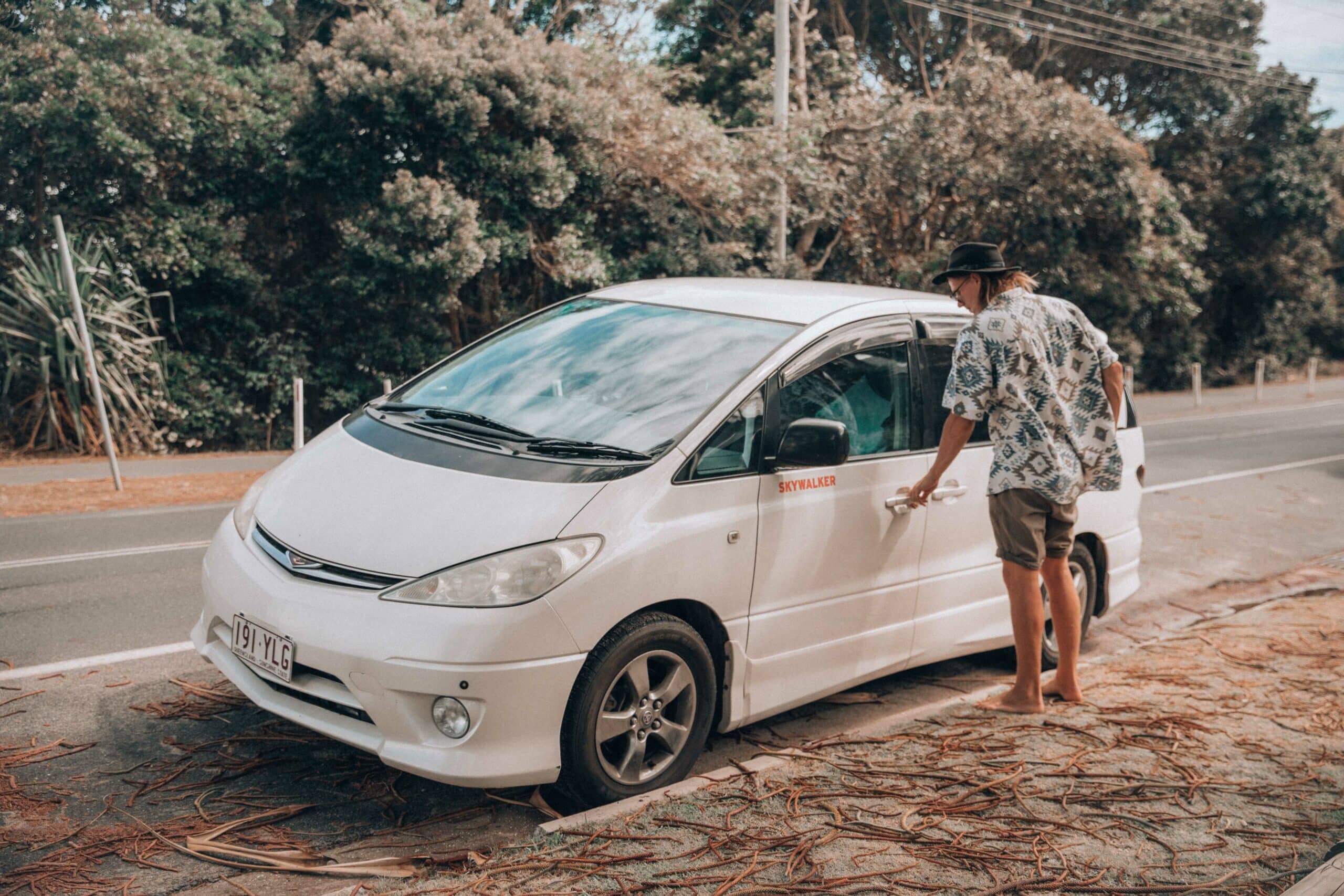 2-seater, 2-sleeper campervan.