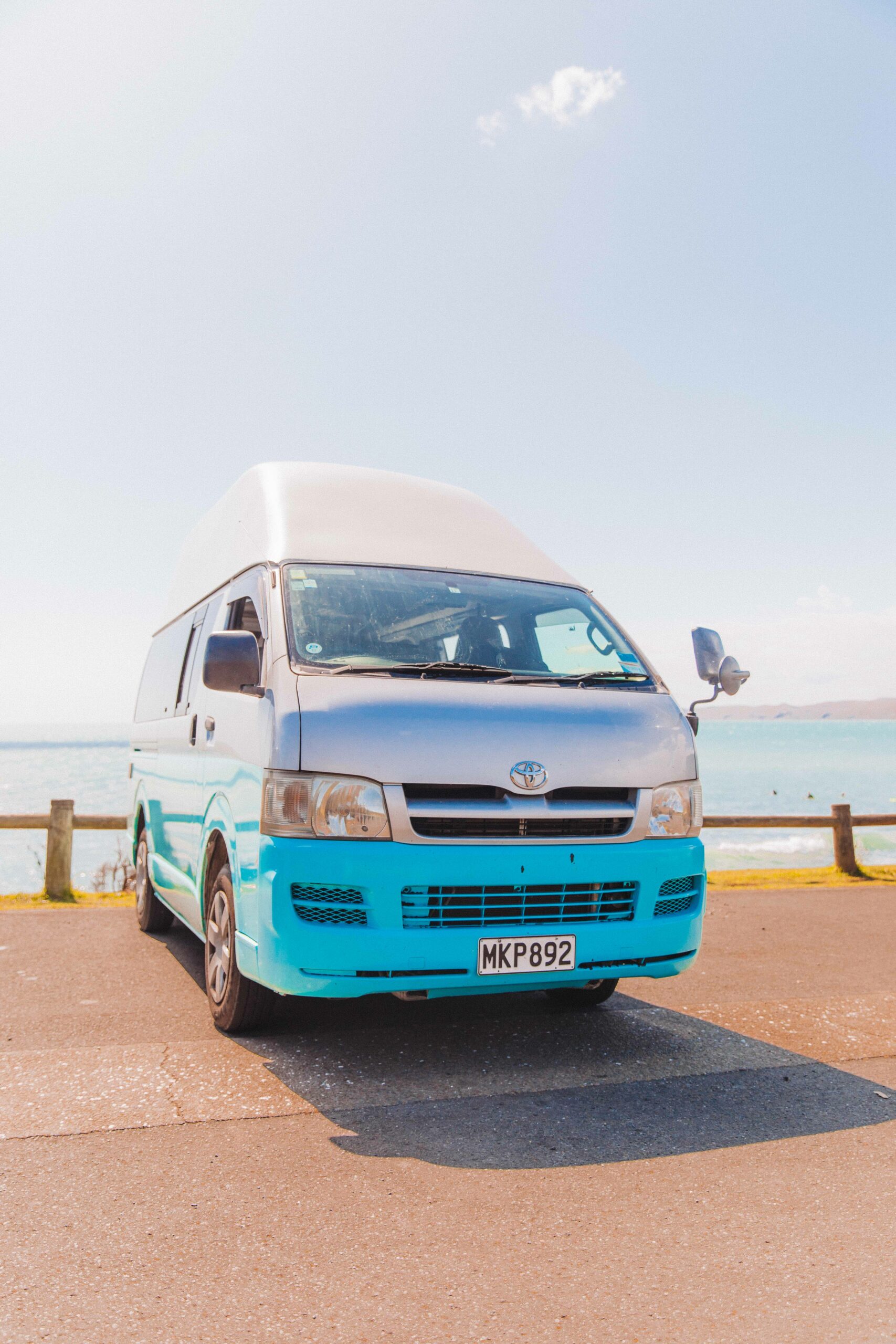 Hi-Top Campervan in Christchurch New Zealand.